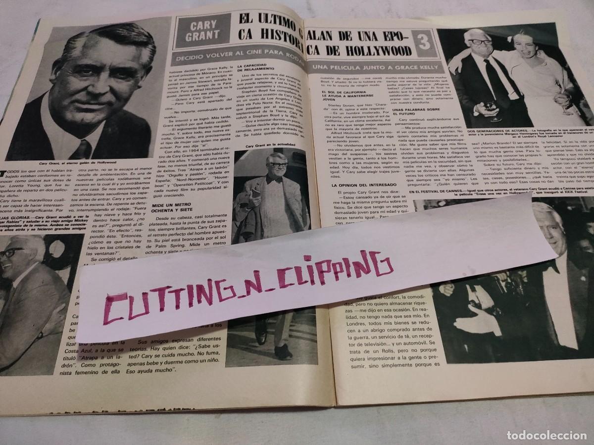 Otros art&iacute;culos de coleccionismo en papel: Clipping_ H810703 CARY GRANT, ANITA EKBERG