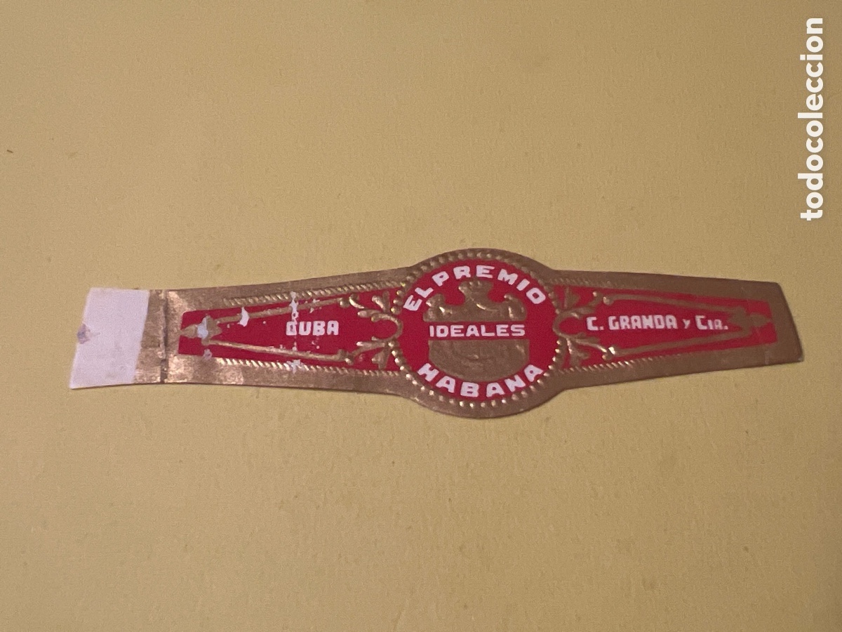 Outros artigos de papel: V5311. ANILLAS DE PUROS VITOLA VITOLAS CIGAR BANDS BAGUES DE CIGARE BAUCHBINDEN SIGAREN BANDEN