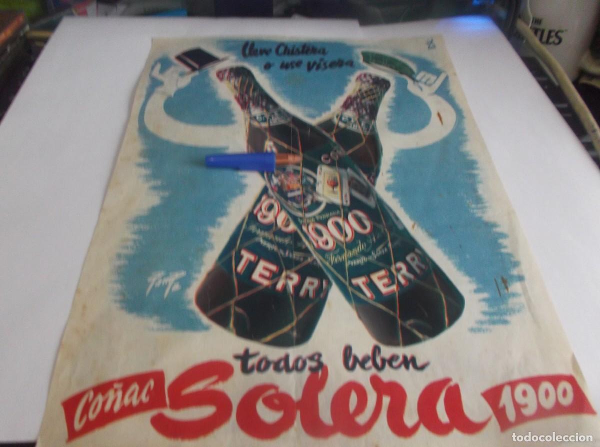 Otros Art&iacute;culos de Coleccionismo en Papel: RECORTE PUBLI.A&Ntilde;O 1952.- BRANDY-CO&Ntilde;AC 1900 TERRY (DIBUJO PAMPA/PUBLI.ODO-RO-NO