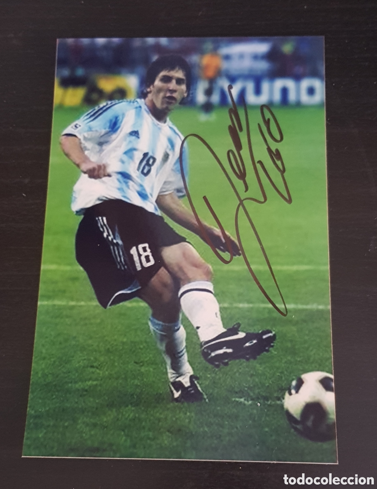Otros Art&iacute;culos de Coleccionismo en Papel: Aut&oacute;grafo Lionel Messi Leo F&uacute;tbol Firma Autografiada Manuscrita Original Rotulador negro