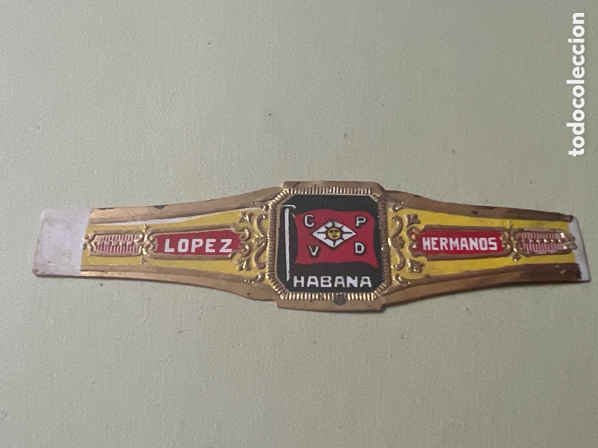 Outros artigos de papel: V5328. VITOLA VITOLAS CIGAR BANDS BAGUES DE CIGARE BAUCHBINDEN SIGAREN BANDEN