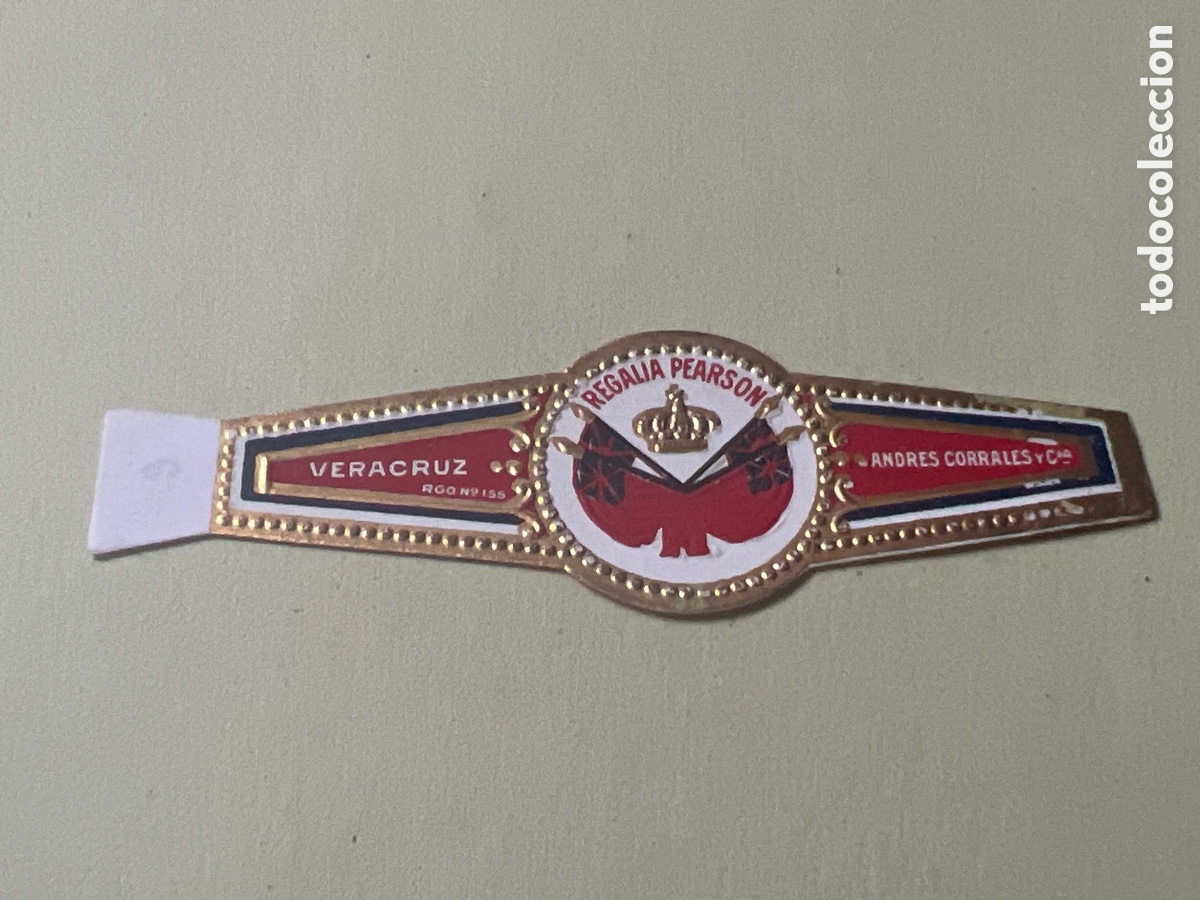 Outros artigos de papel: V5340. VITOLA VITOLAS CIGAR BANDS BAGUES DE CIGARE BAUCHBINDEN SIGAREN BANDEN