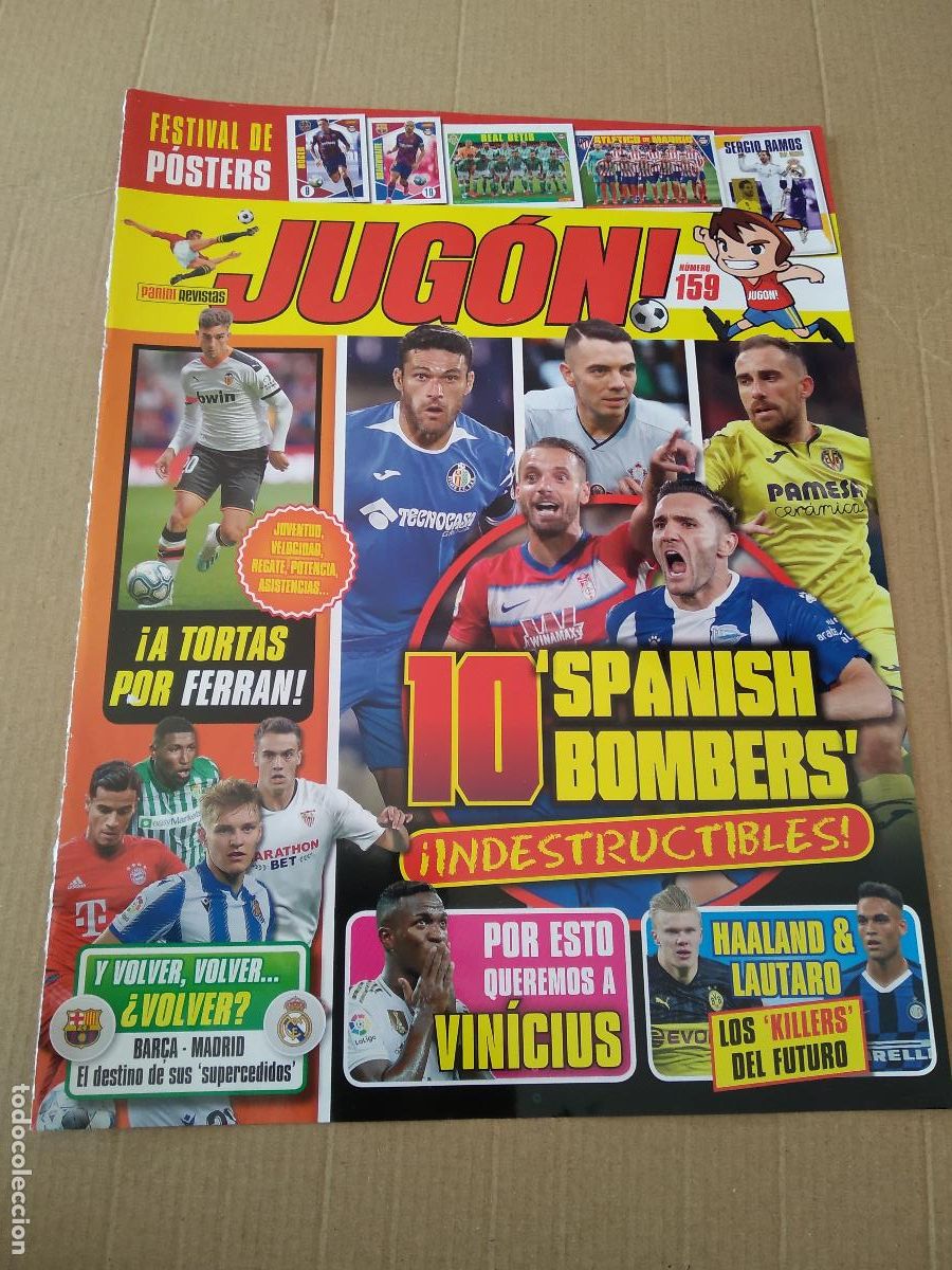 Otros Art&iacute;culos de Coleccionismo en Papel: HOJA REVISTA JUGON EURO 2020 MATA ASPAS SOLDADO ALCACER LUCAS PEREZ VINICIUS FERRAN TORRES HAALAND