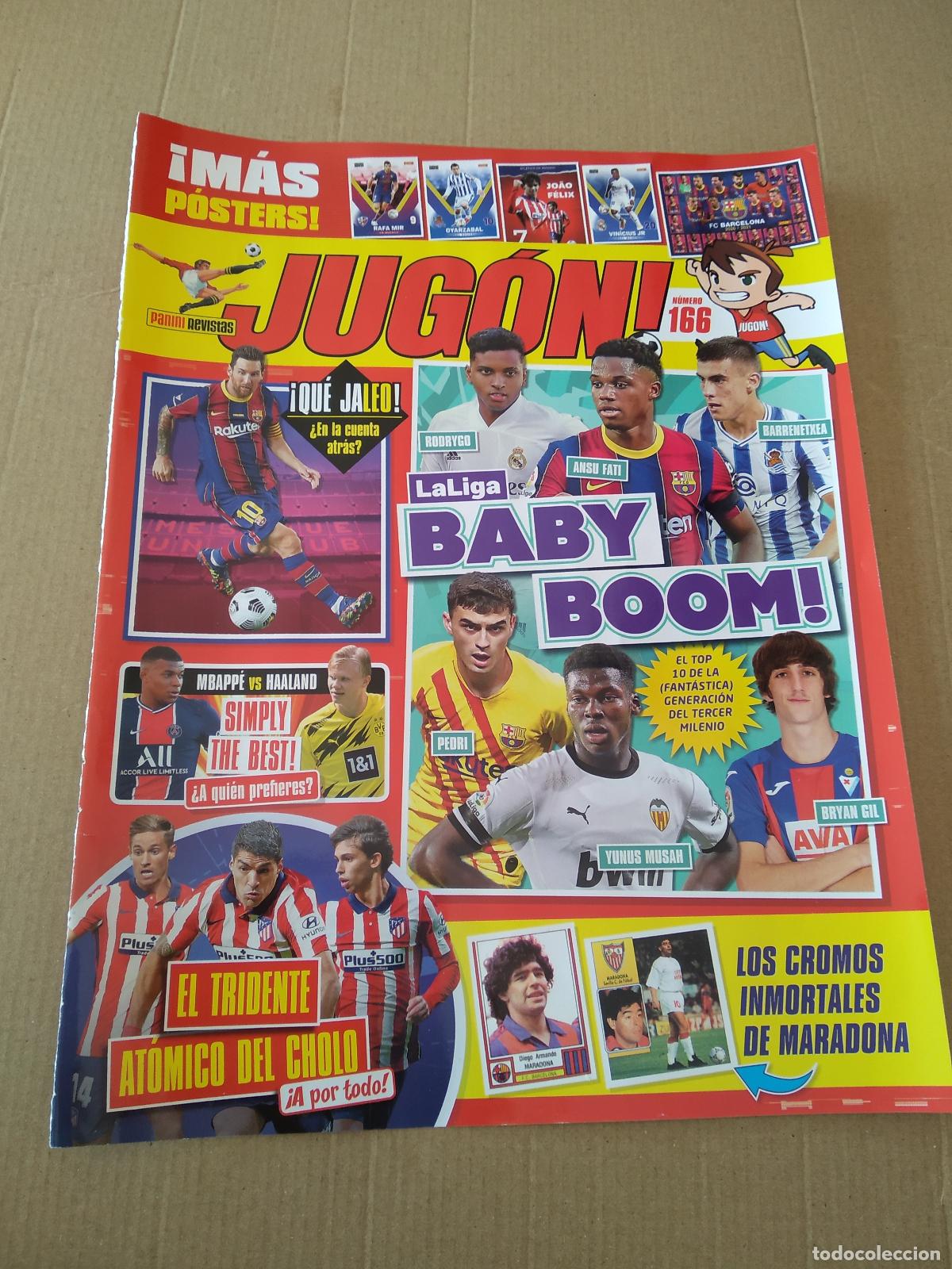 Otros Art&iacute;culos de Coleccionismo en Papel: HOJA REVISTA JUGON MESSI PEDRI HAALAND MBAPPE SUAREZ ANSU FAIT RODRYGO PUBLICIDAD NINTENDO SWITCH