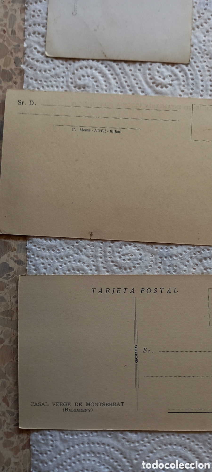 Otros art&iacute;culos de coleccionismo en papel: ANTIGUO LOTE DE POSTALES A IDENTIFICAR - Foto 12