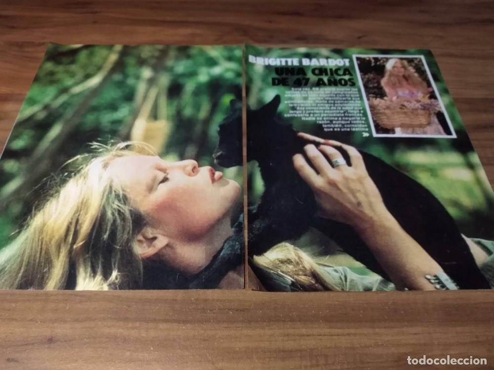 Otros Art&iacute;culos de Coleccionismo en Papel: (O025) Brigitte Bardot * Clippings Revista 2 Pgs * 1981
