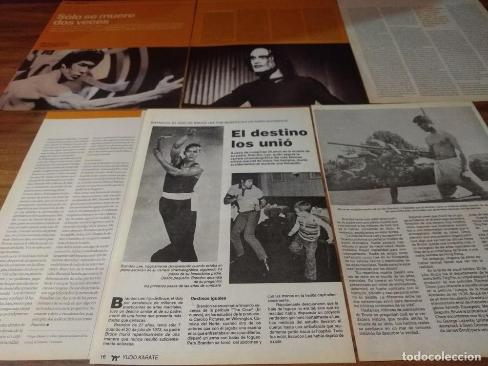 Otros Art&iacute;culos de Coleccionismo en Papel: (O113) Bruce & Brandon Lee * Clippings Revista 9 Pgs