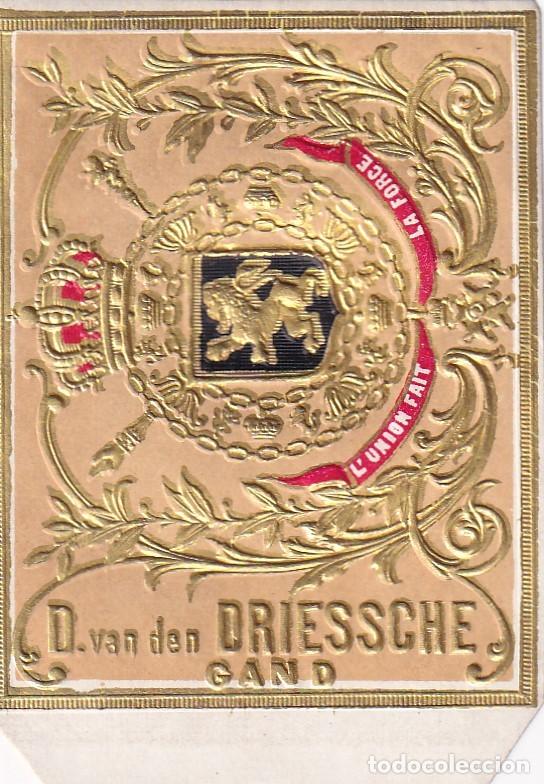 Otros Art&iacute;culos de Coleccionismo en Papel: D. Van den Driessche Gand - L' Union fait la force / B&eacute;lgica