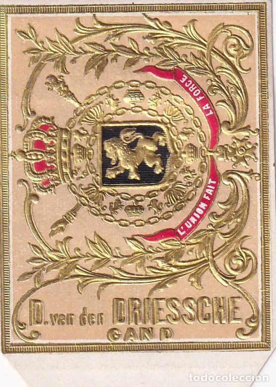 Otros Art&iacute;culos de Coleccionismo en Papel: D. Van den Driessche Gand - L' Union fait la force / B&eacute;lgica