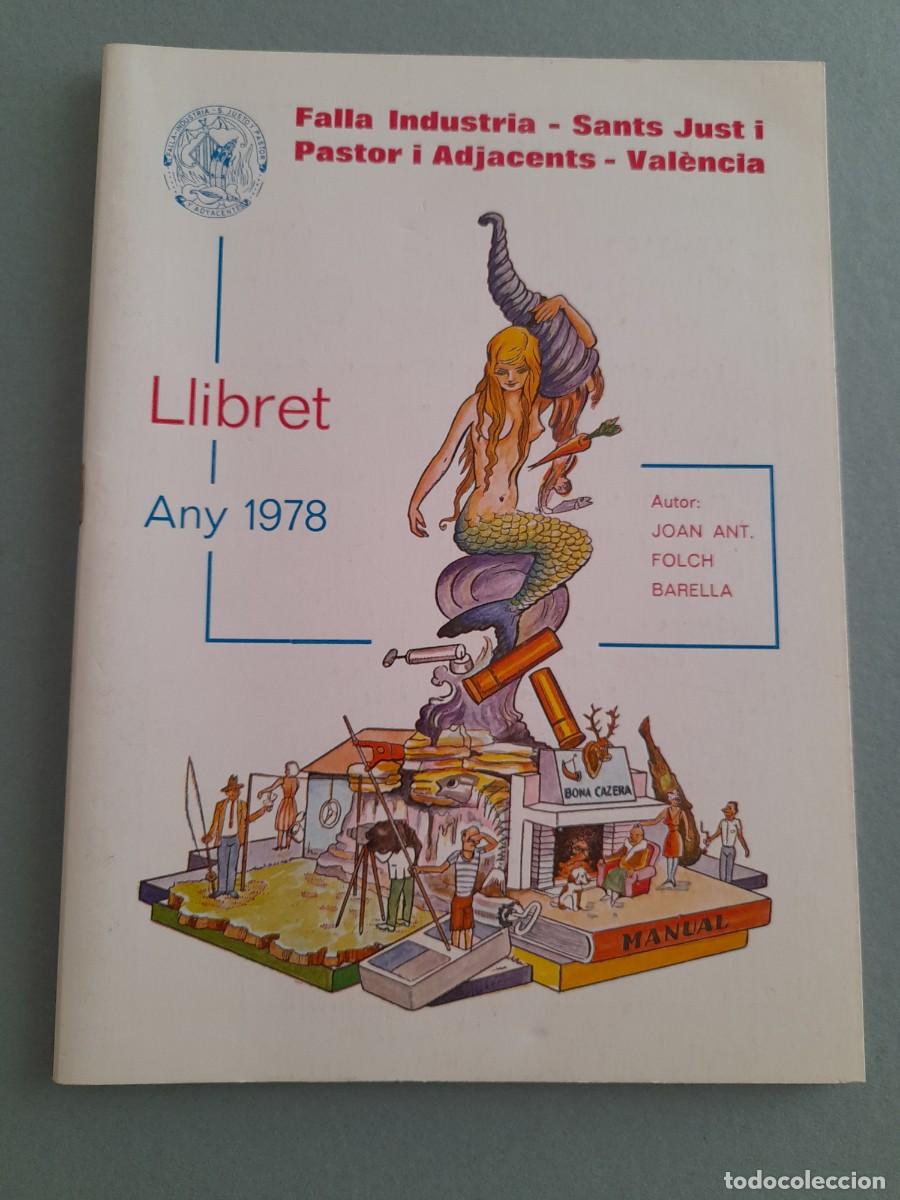 Otros Art&iacute;culos de Coleccionismo en Papel: Llibret falla industria, sants just i pastor t adjacents, Valencia 1978