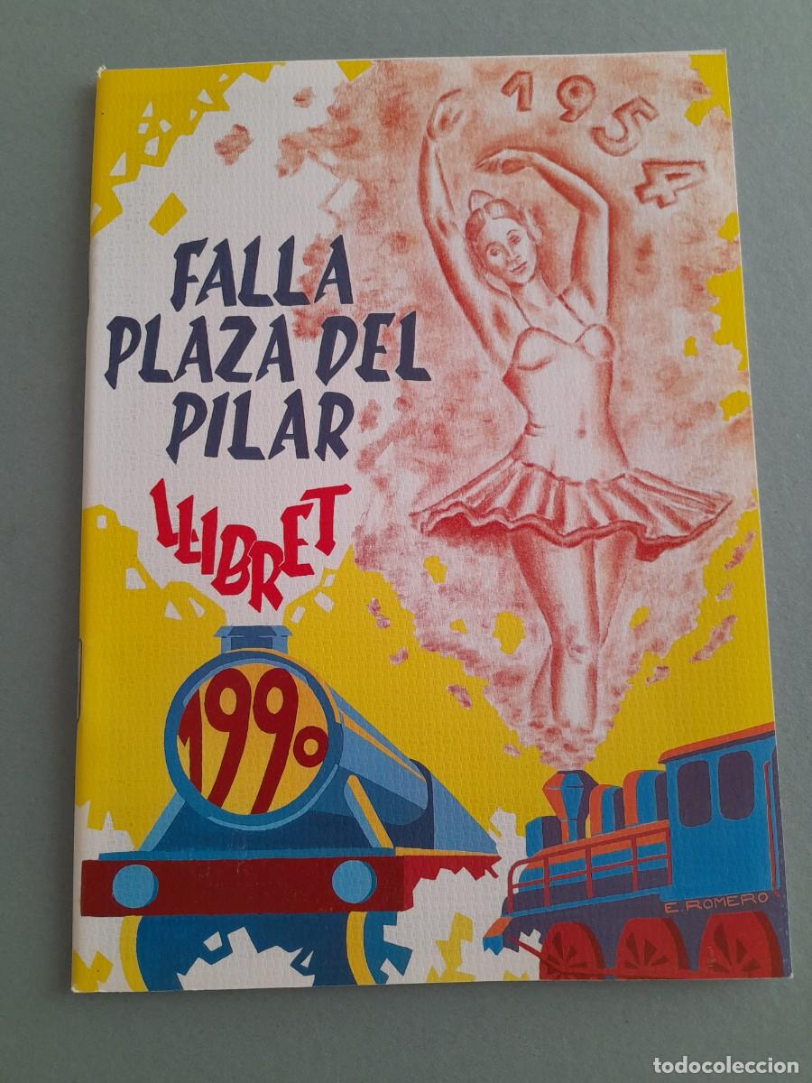 Otros Art&iacute;culos de Coleccionismo en Papel: Llibret falla plaza del pilar, Valencia 1990
