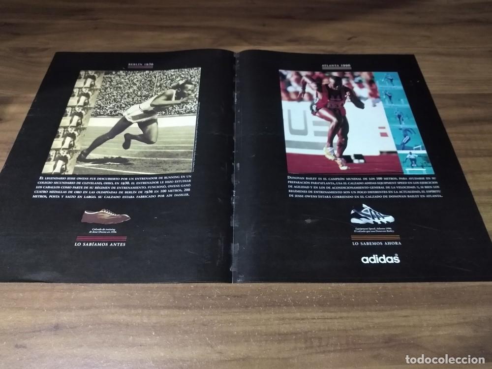 Otros art&iacute;culos de coleccionismo en papel: (PH652) Publicidad Clipping Jesse Owens & Donovan Bailey * Adidas