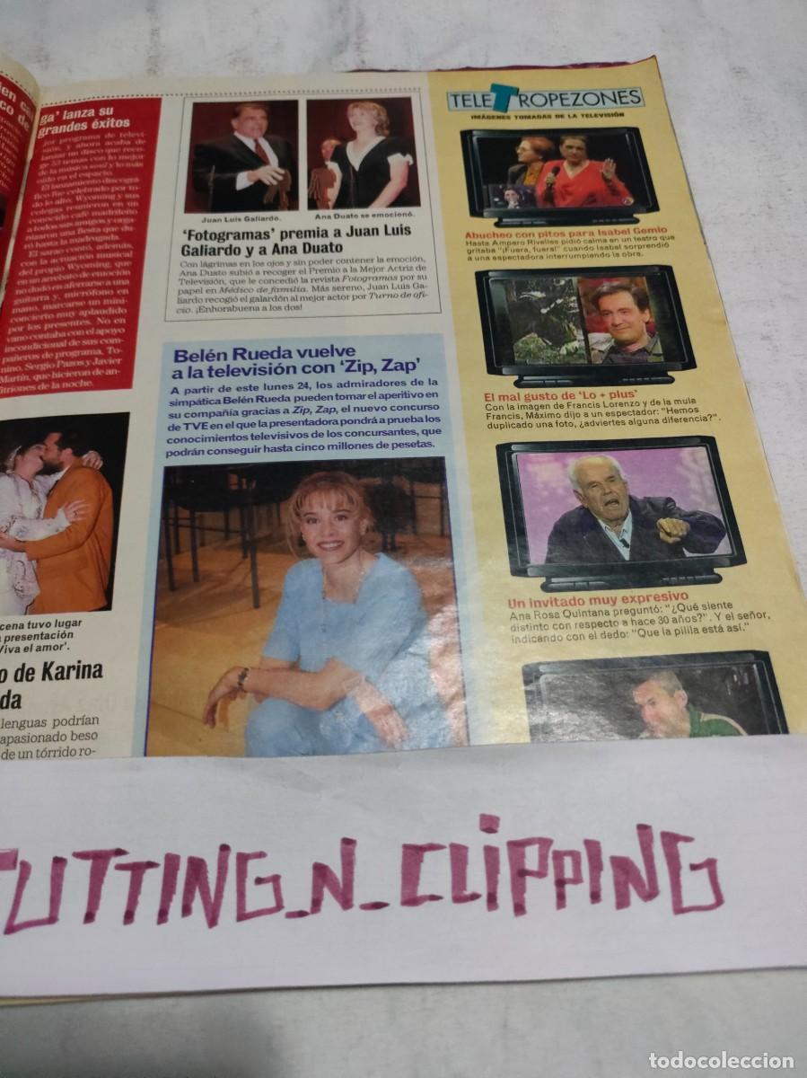 Otros art&iacute;culos de coleccionismo en papel: Clipping S263 BELEN RUEDA, KARINA