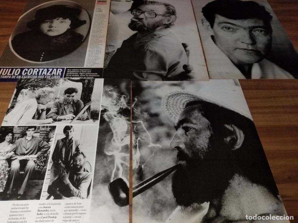 Otros Art&iacute;culos de Coleccionismo en Papel: (F152) Julio Cortazar * Clippings Revista 5 Pgs