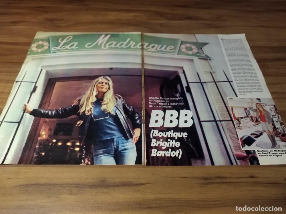 Otros Art&iacute;culos de Coleccionismo en Papel: (F180) Brigitte Bardot * Clippings Revista 2 Pgs * 1984