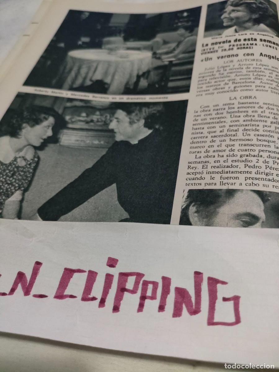 Otros art&iacute;culos de coleccionismo en papel: Clipping CH772803 MARIA JESUS LARA, MERCEDES BARRANCO