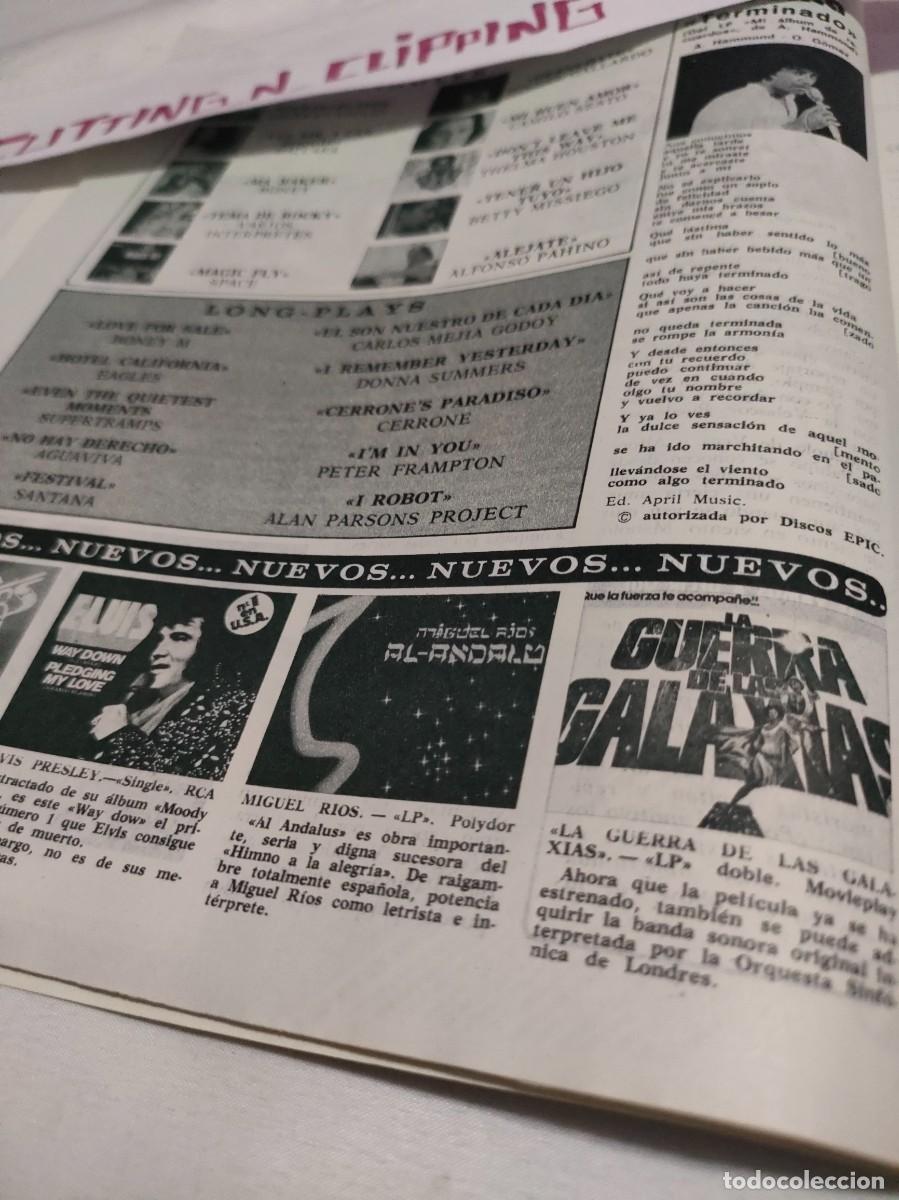 Otros Art&iacute;culos de Coleccionismo en Papel: Clipping CH772127 MANOLO DE VEGA, ALFONSO PAHINO, ELVIS PRESLEY, LA GUERRA DE LAS GALAXIAS