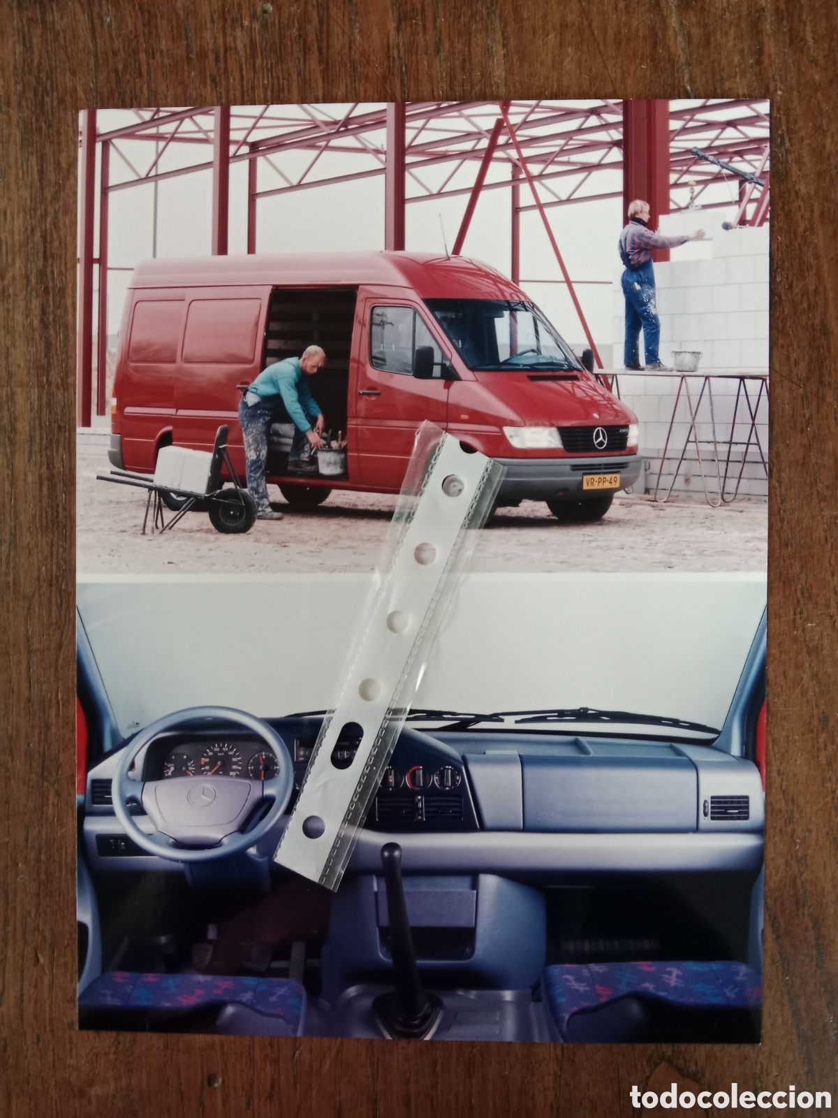 Outros artigos de papel: Fotograf&iacute;a furgoneta mercedes Benz sprinter