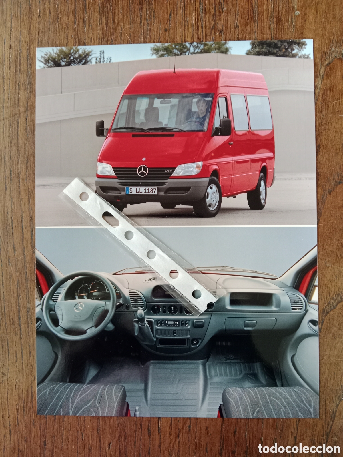 Outros artigos de papel: Fotograf&iacute;a furgoneta mercedes Benz sprinter