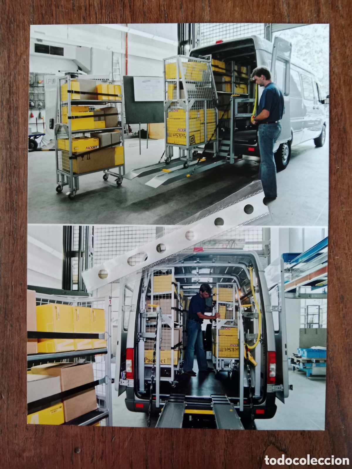 Outros artigos de papel: Fotograf&iacute;a furgoneta mercedes Benz sprinter