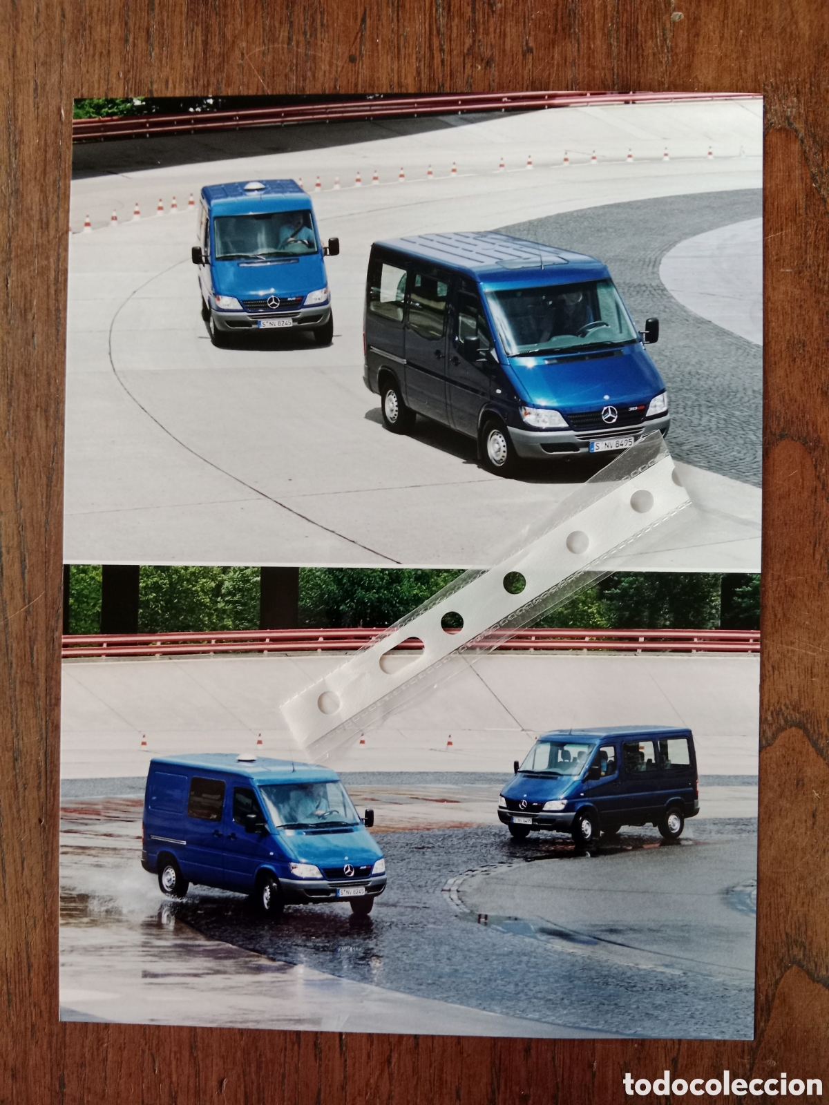 Outros artigos de papel: Fotograf&iacute;a furgoneta mercedes Benz sprinter