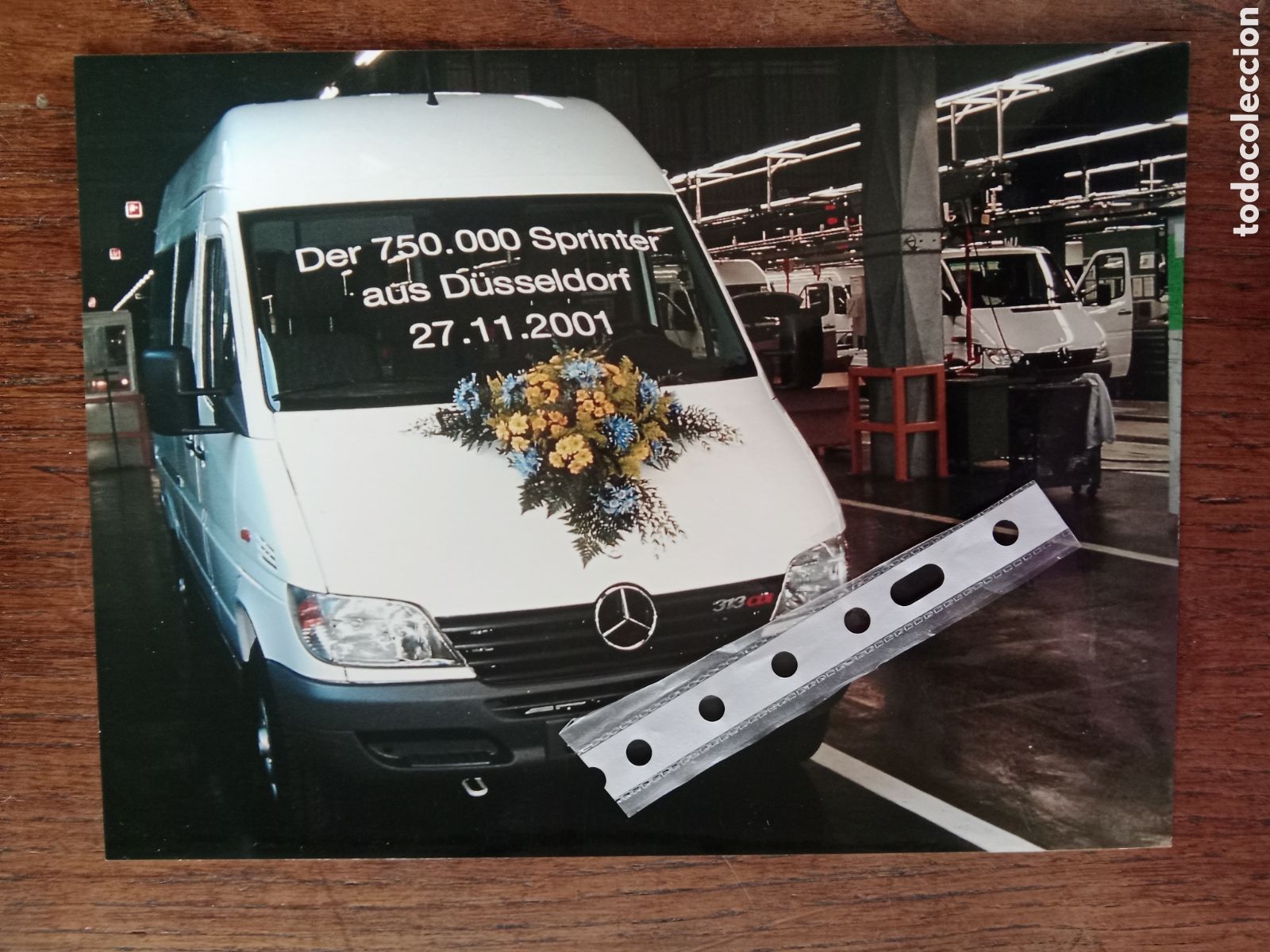 Outros artigos de papel: Fotograf&iacute;a furgoneta mercedes Benz sprinter