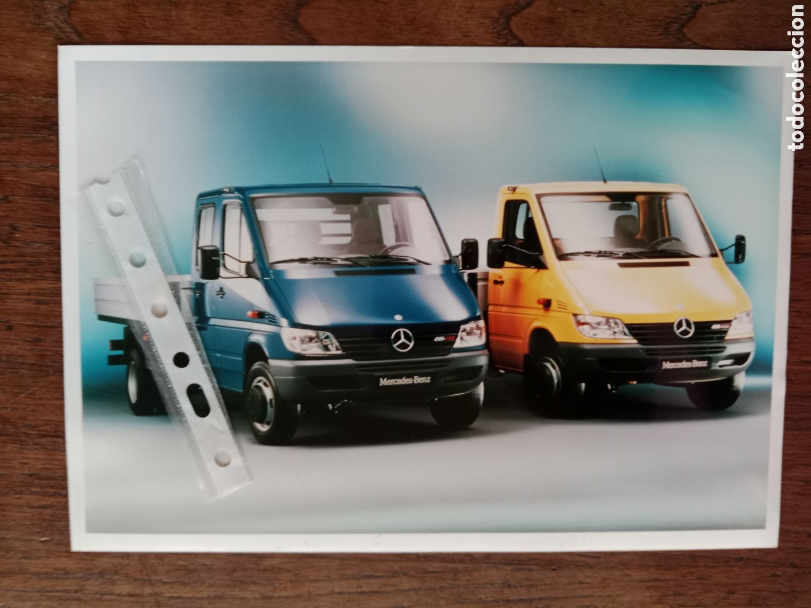 Outros artigos de papel: Fotograf&iacute;a furgoneta mercedes Benz sprinter