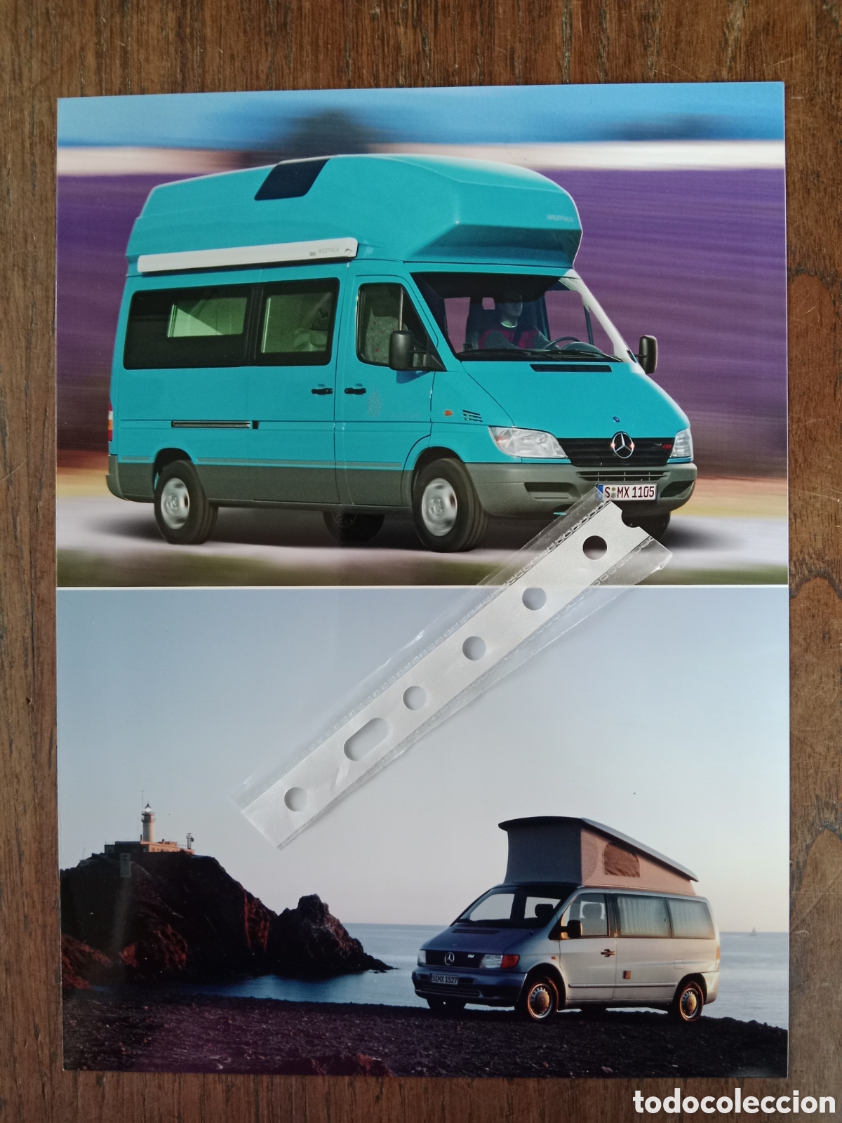 Outros artigos de papel: Fotograf&iacute;a furgoneta mercedes Benz vito