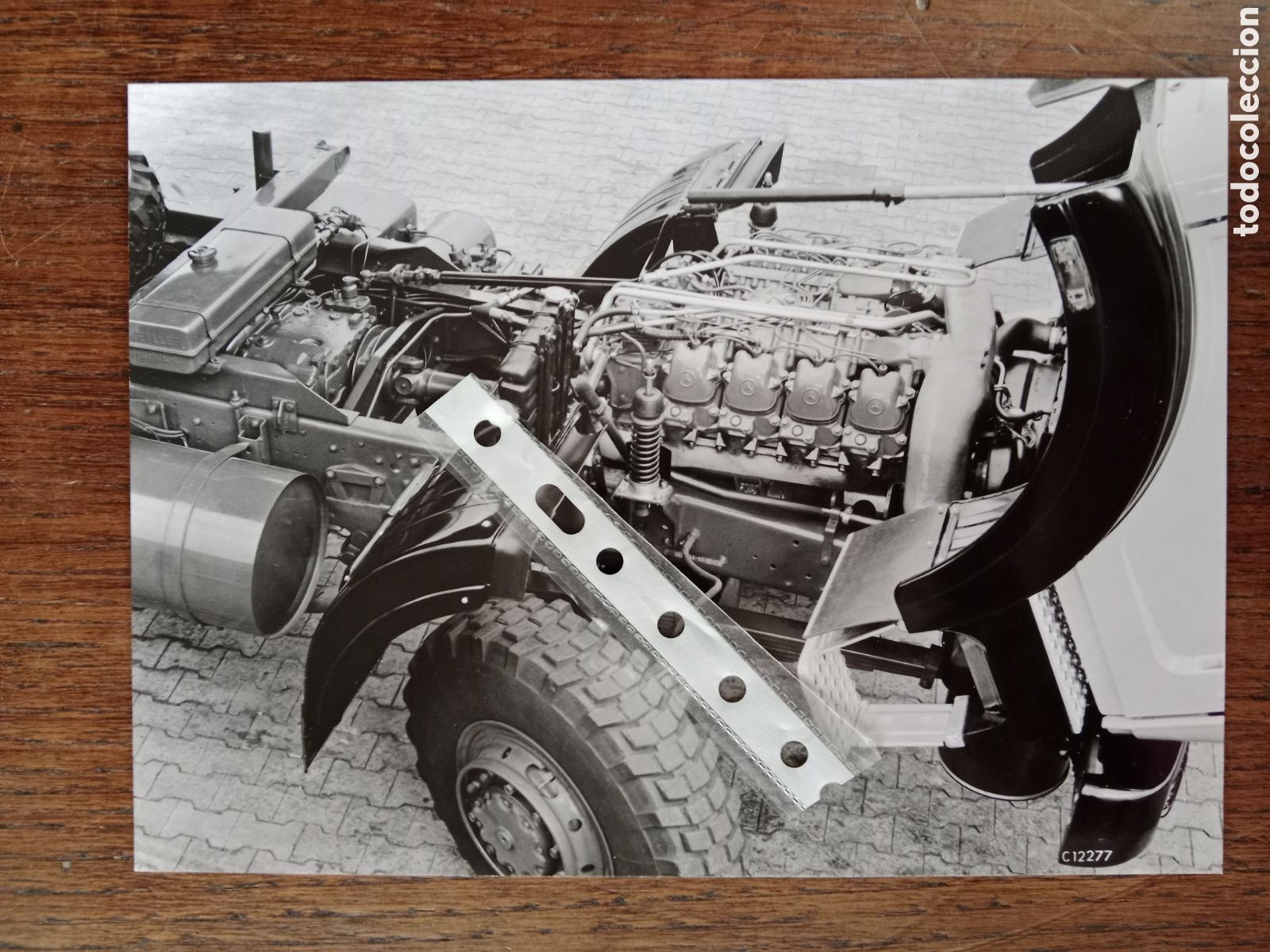 Outros artigos de papel: Fotograf&iacute;a cami&oacute;n mercedes Benz 1632 2632 ak