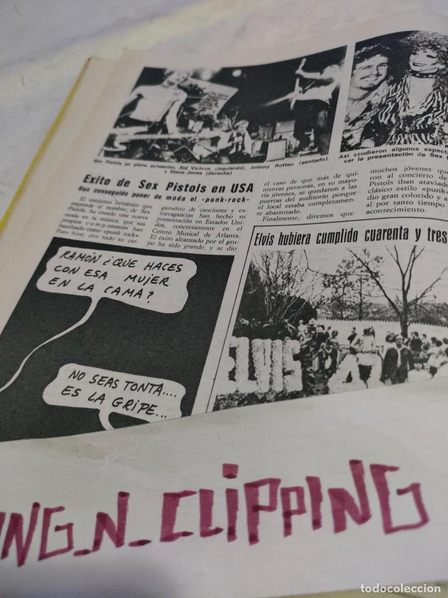 Otros art&iacute;culos de coleccionismo en papel: Clipping CH782329 SEX PISTOLS