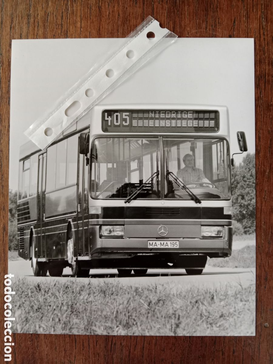 Collectionnisme Papier divers: Fotograf&iacute;a autob&uacute;s autocar mercedes Benz