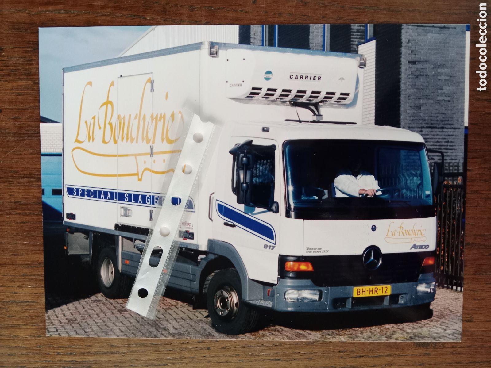 Collectionnisme Papier divers: Fotograf&iacute;a cami&oacute;n mercedes Benz atego