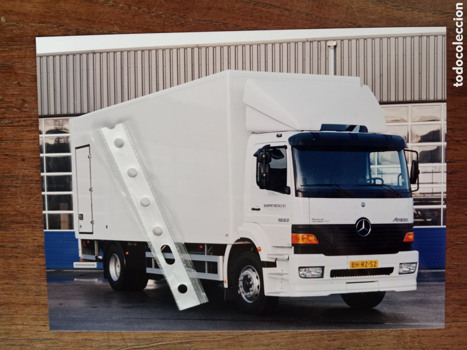 Collectionnisme Papier divers: Fotograf&iacute;a cami&oacute;n mercedes Benz atego