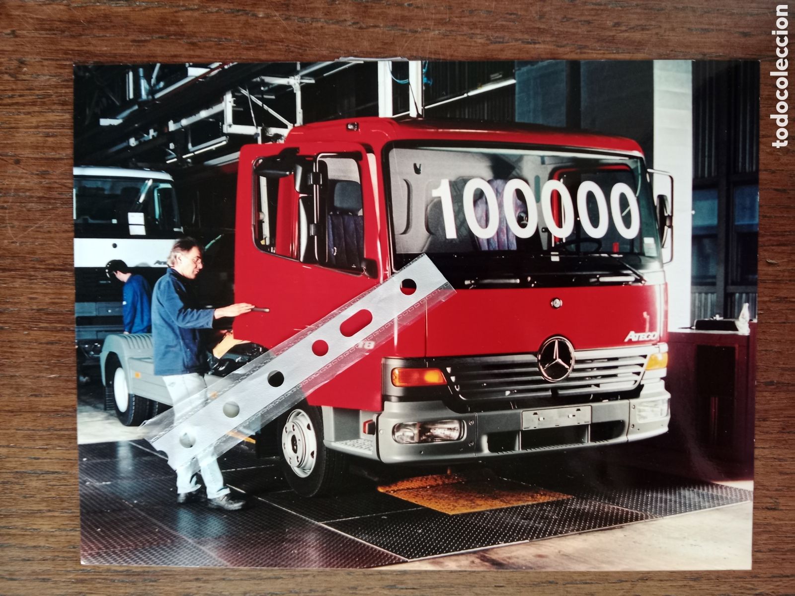 Collectionnisme Papier divers: Fotograf&iacute;a cami&oacute;n mercedes Benz atego