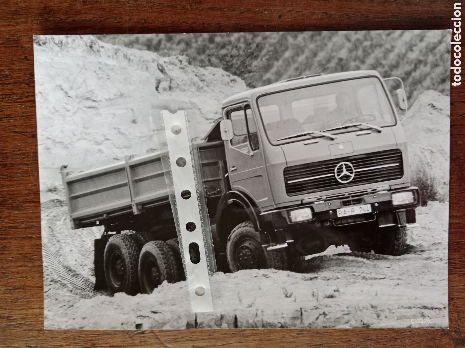 Collectionnisme Papier divers: Fotograf&iacute;a cami&oacute;n mercedes Benz 2626 AK
