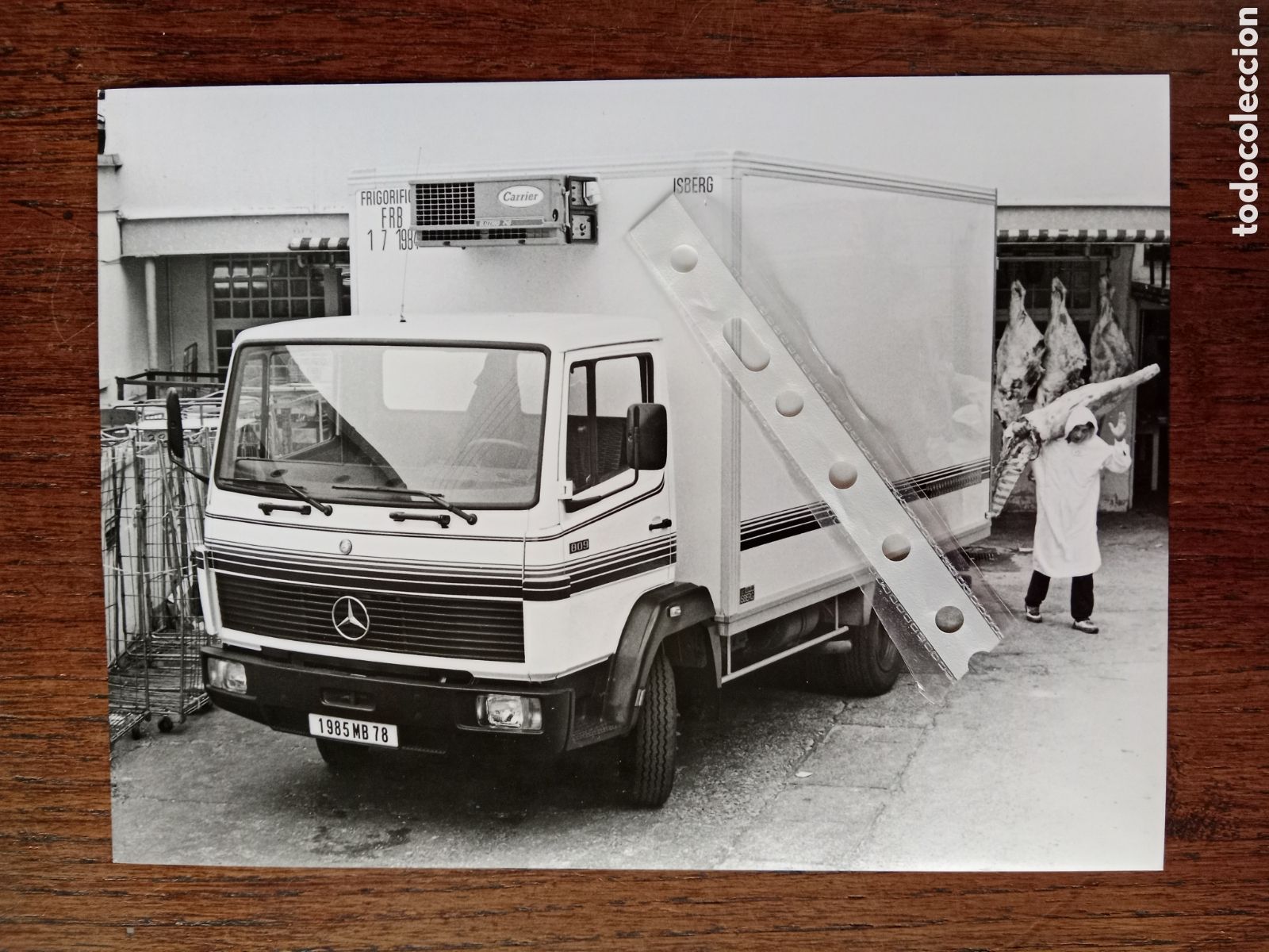 Sammelleidenschaft Andere Papierartikel: Fotograf&iacute;a cami&oacute;n mercedes Benz 809