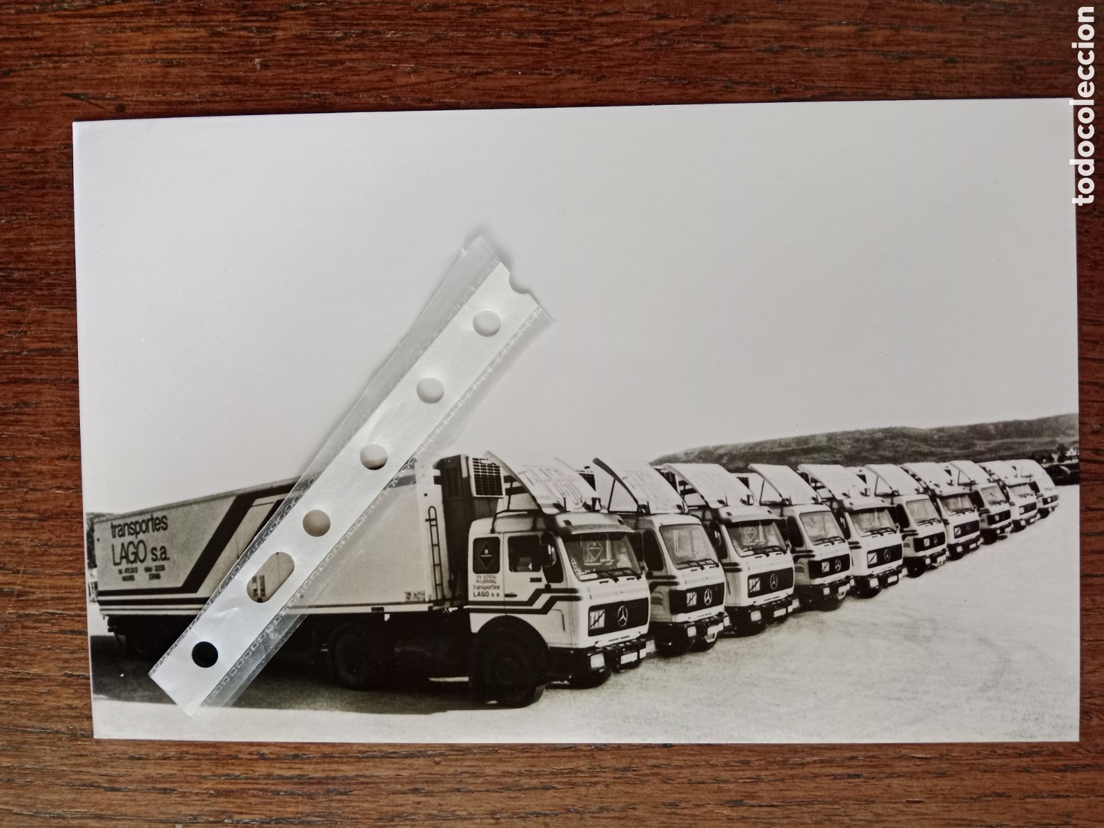 Sammelleidenschaft Andere Papierartikel: Fotograf&iacute;a cami&oacute;n mercedes Benz