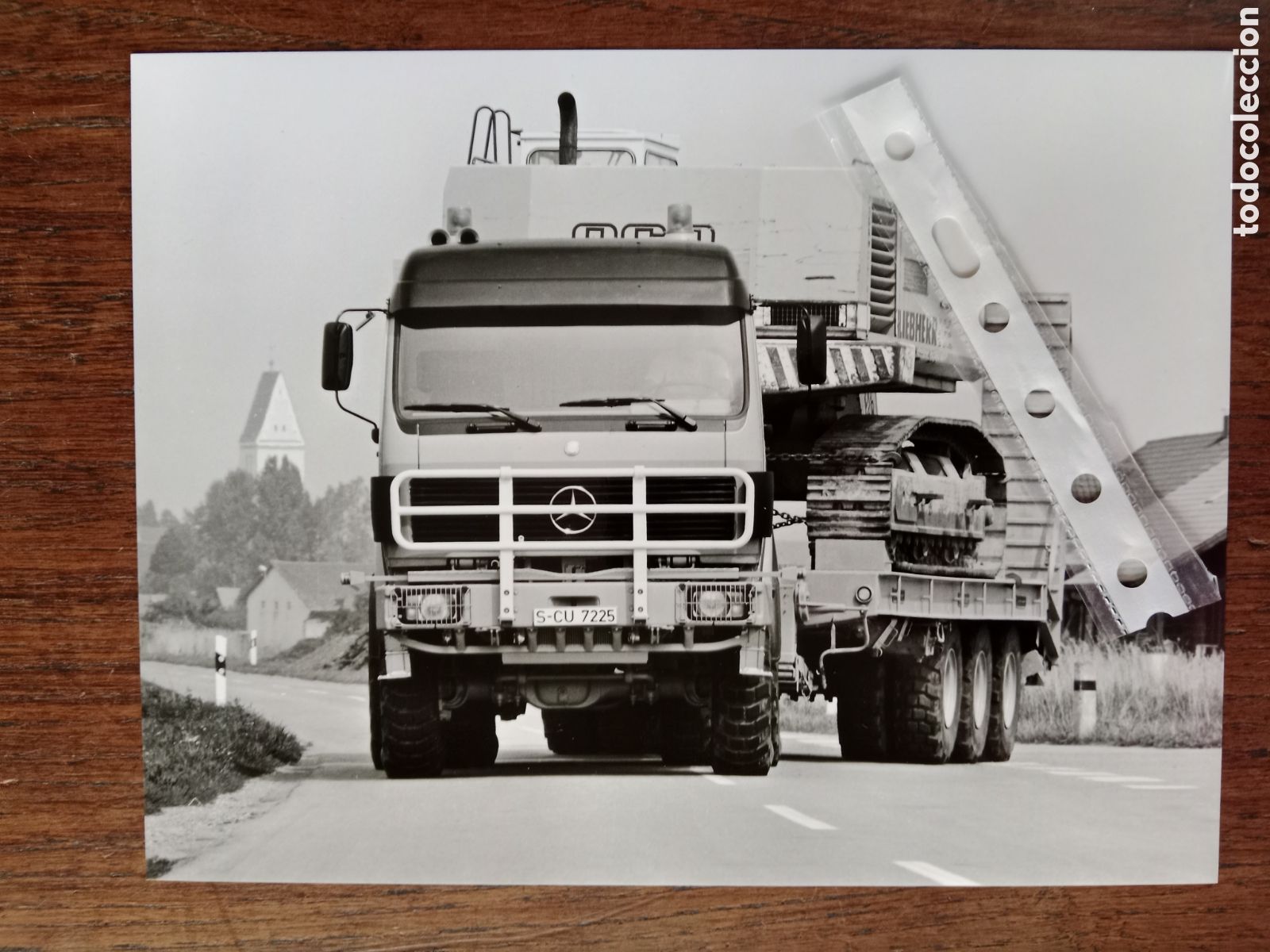 Sammelleidenschaft Andere Papierartikel: Fotograf&iacute;a cami&oacute;n mercedes Benz