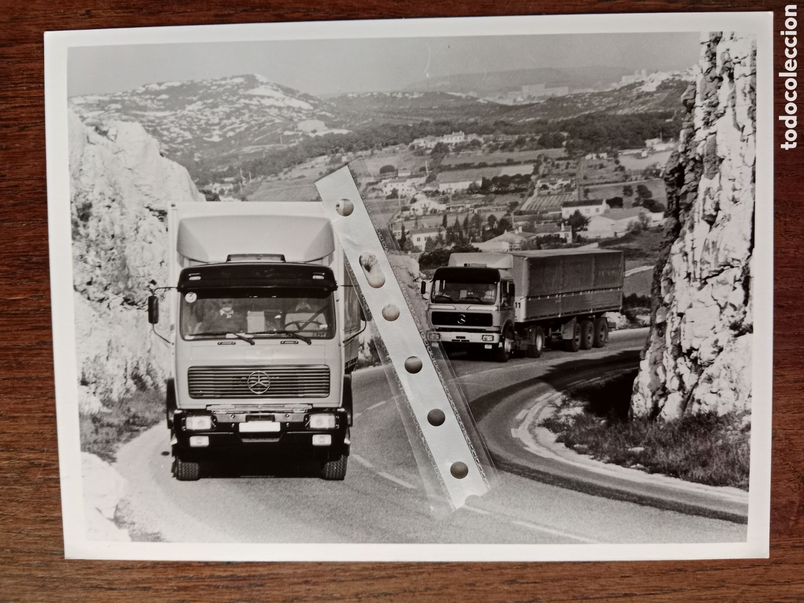 Sammelleidenschaft Andere Papierartikel: Fotograf&iacute;a cami&oacute;n mercedes Benz