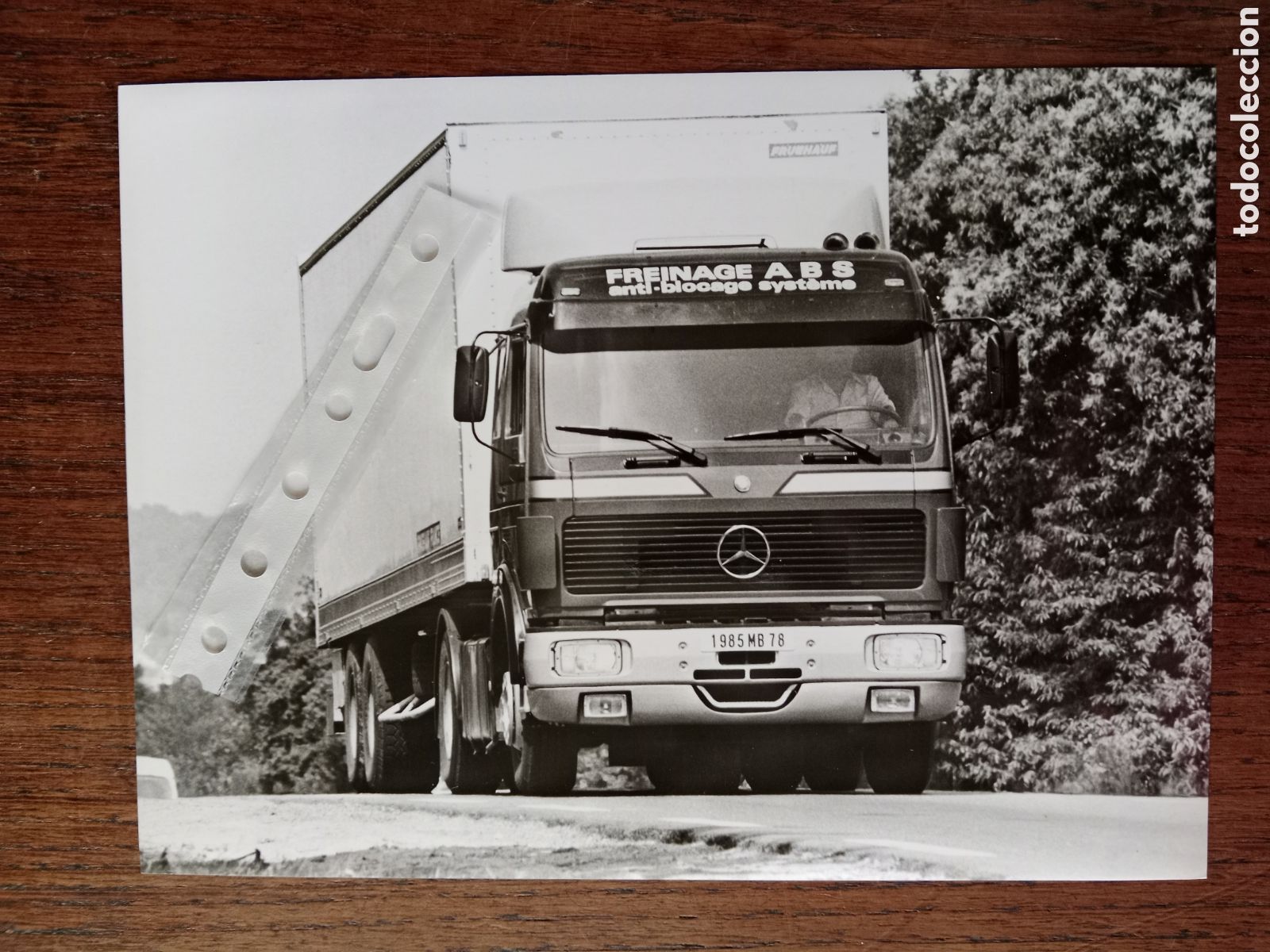 Sammelleidenschaft Andere Papierartikel: Fotograf&iacute;a cami&oacute;n mercedes Benz