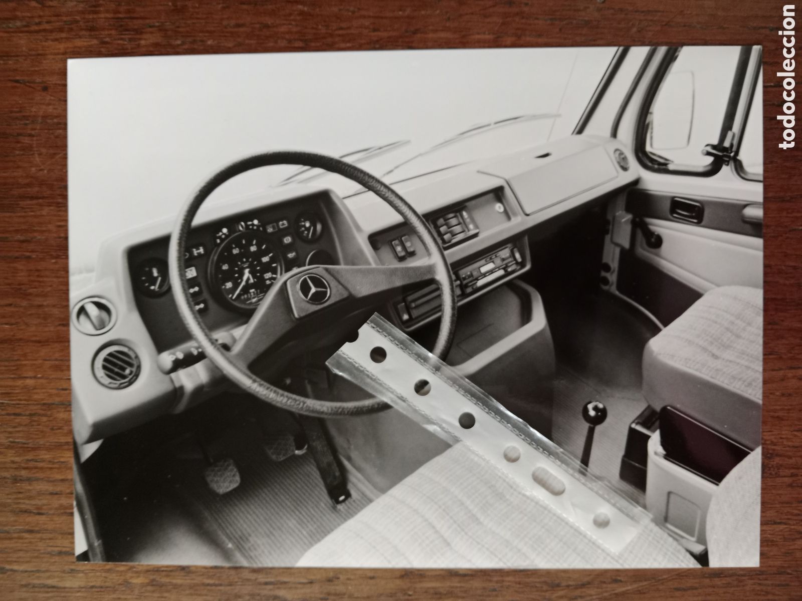 Sammelleidenschaft Andere Papierartikel: Fotograf&iacute;a furgoneta mercedes Benz