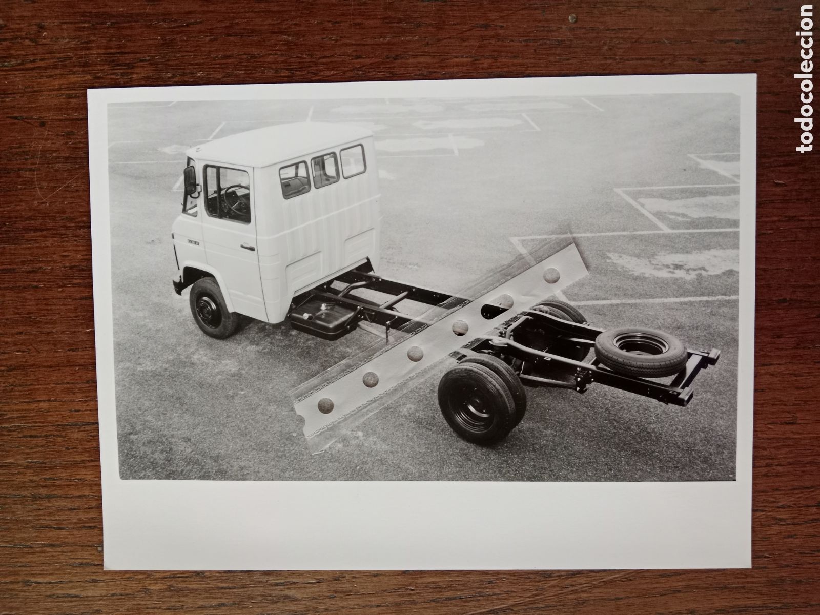 Sammelleidenschaft Andere Papierartikel: Fotograf&iacute;a furgoneta mercedes Benz