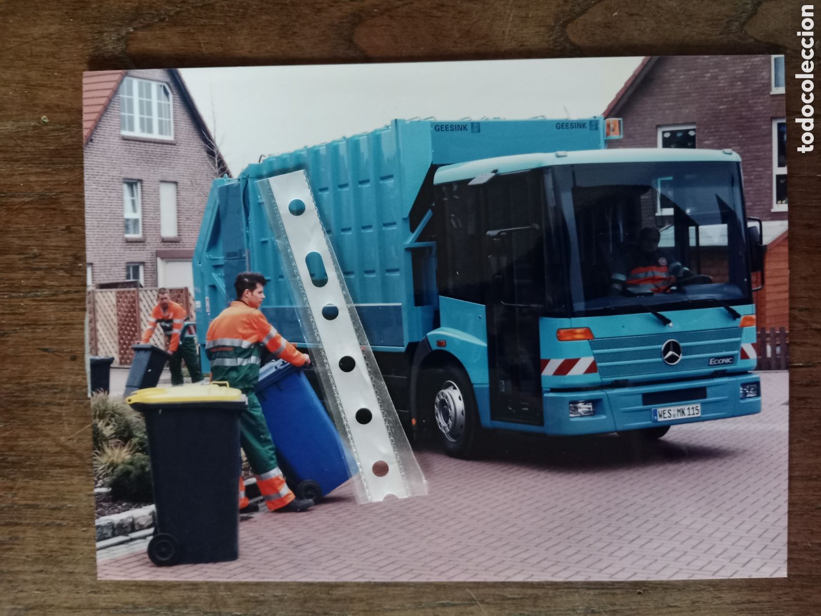 Sammelleidenschaft Andere Papierartikel: Fotograf&iacute;a cami&oacute;n mercedes Benz