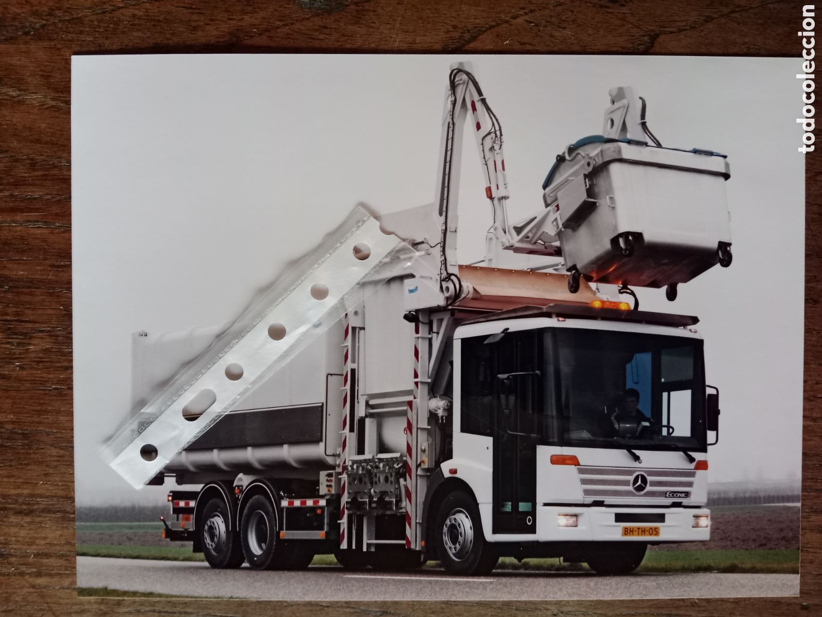 Sammelleidenschaft Andere Papierartikel: Fotograf&iacute;a cami&oacute;n mercedes Benz