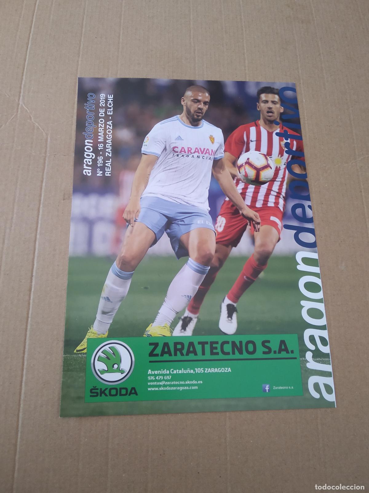 Otros art&iacute;culos de coleccionismo en papel: HOJA REVISTA ZARAGOZA VERDASCA VS ALMERIA PUBLICIDAD MERCEDES-BENZ