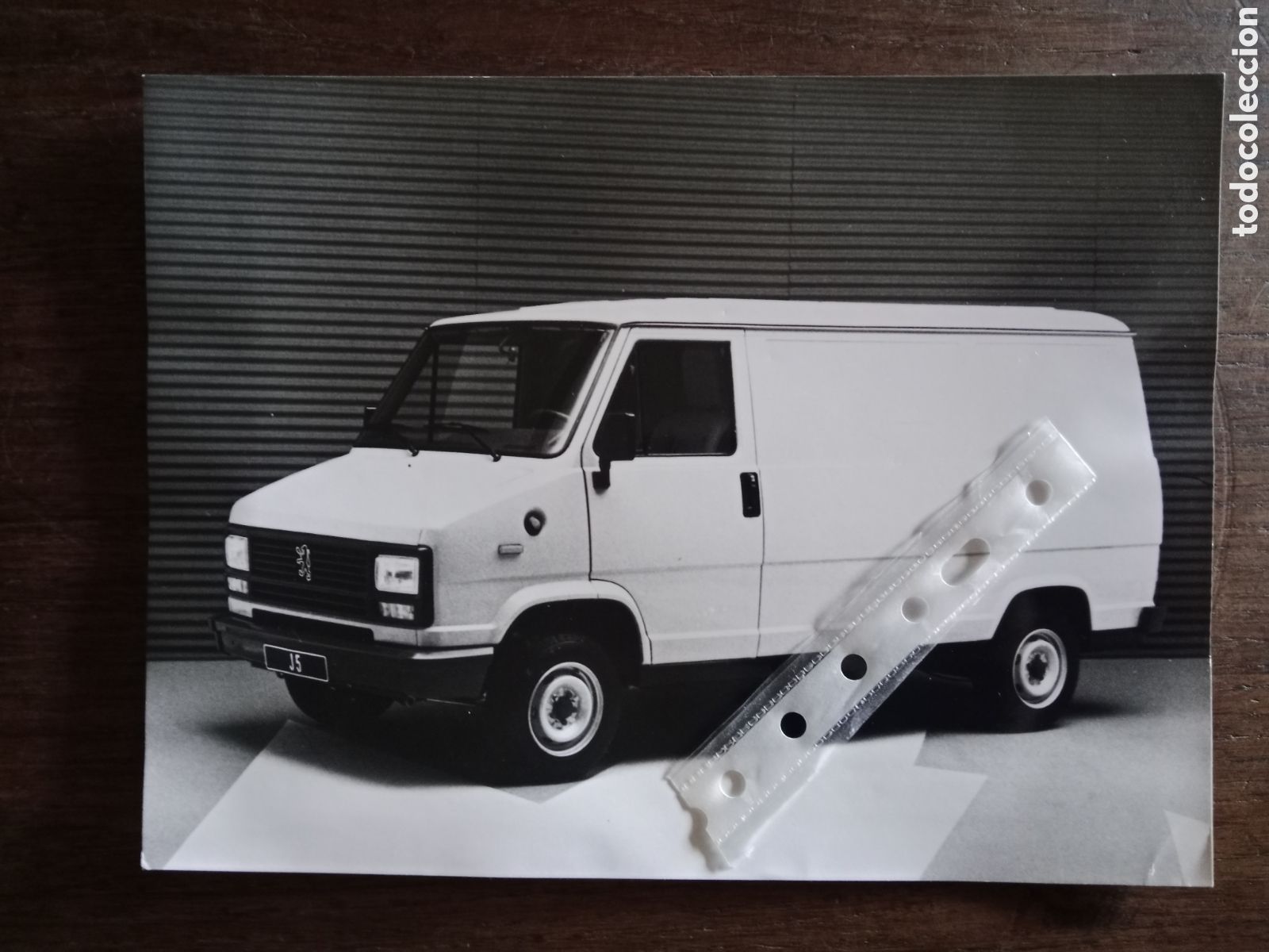 Otros Art&iacute;culos de Coleccionismo en Papel: Fotograf&iacute;a furgoneta Peugeot