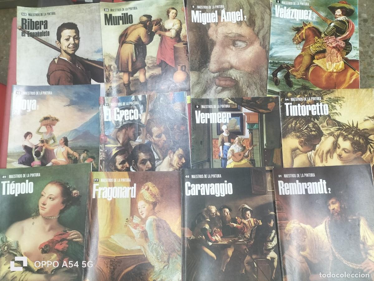 Otros art&iacute;culos de coleccionismo en papel: 84 revistas de Maestros de la pintura