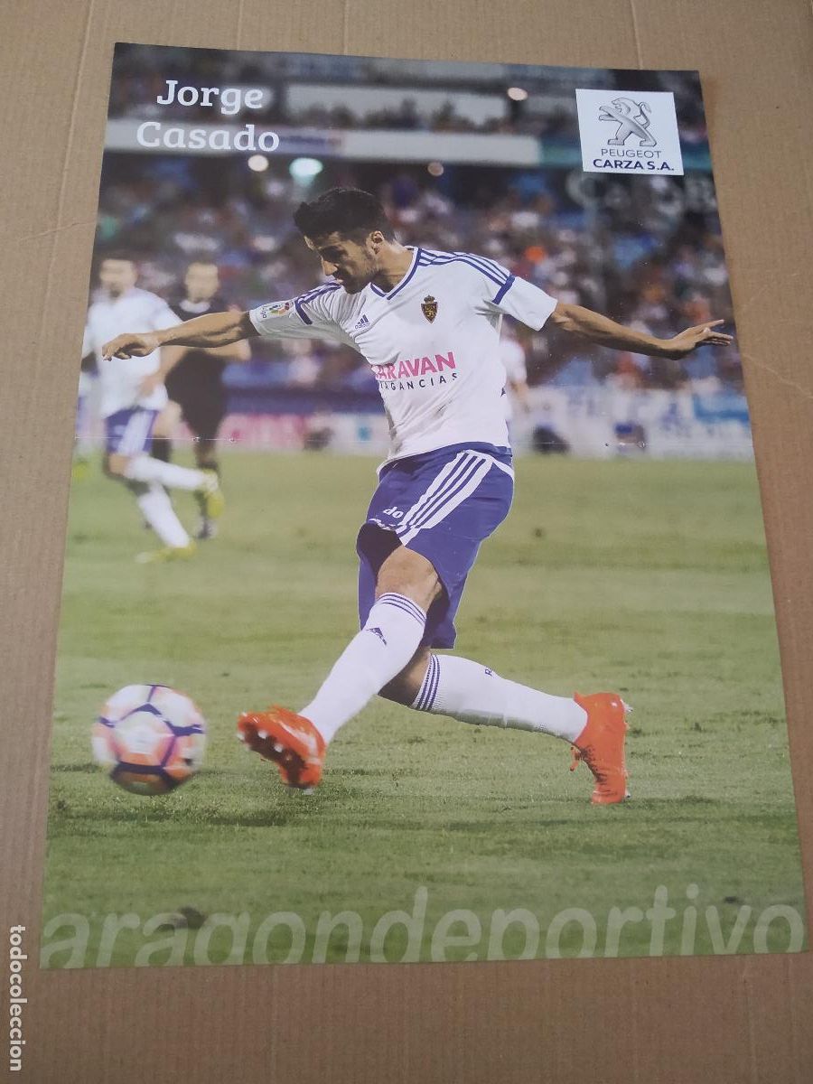 Otros art&iacute;culos de coleccionismo en papel: HOJA REVISTA ZARAGOZA POSTER JORGE CASADO SAJA DIEGO MILITO OLESYA KURLIKOVA