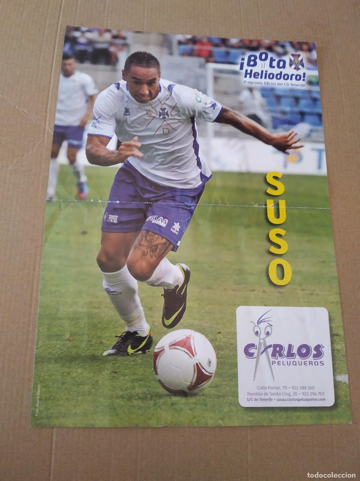 Otros Art&iacute;culos de Coleccionismo en Papel: HOJA REVISTA TENERIFE POSTER SUSO PRETEMPORADA APERTURA TORNEO FUTBOL7 PUBLICIDAD CITROEN