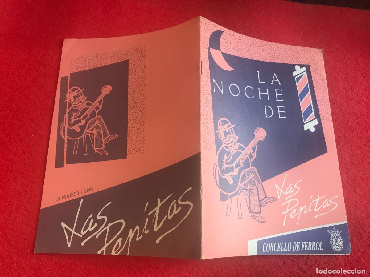 Paper Collecting Others: FOLLETO. RONDALLA A LAS LAS PEPITAS. PEPITAS 1987. FERROL